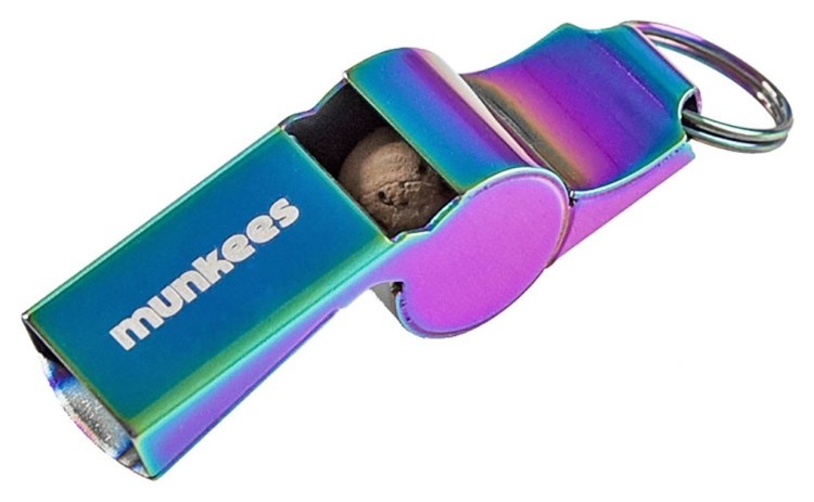 Munkees 3396 брелок-свисток Whistle Coach neochrome, 3396-CH
