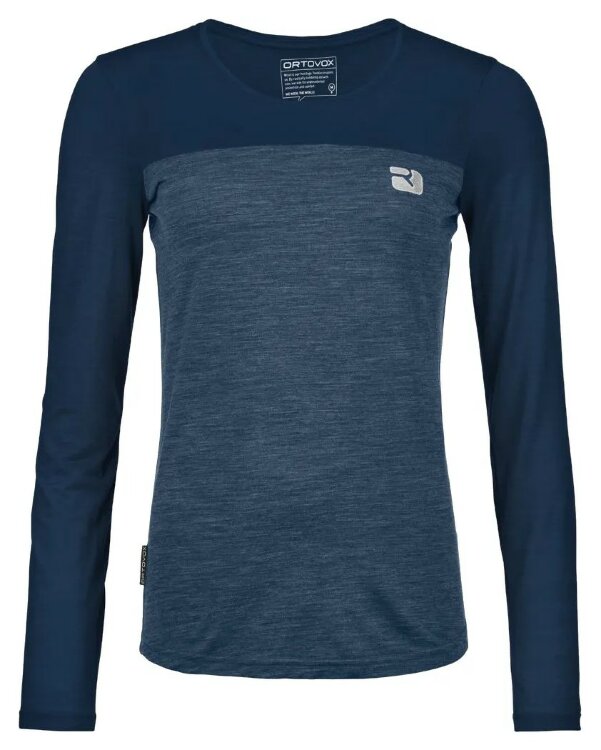 Футболка Ortovox 150 Cool Logo Ls Wmn, GRG_025.001.1221