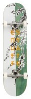 Enuff скейтборд Cherry Blossom white-teal