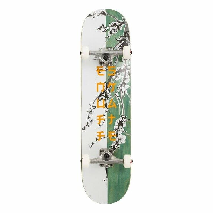 Скейтборд Enuff Cherry Blossom white-teal, ENU3250-WT