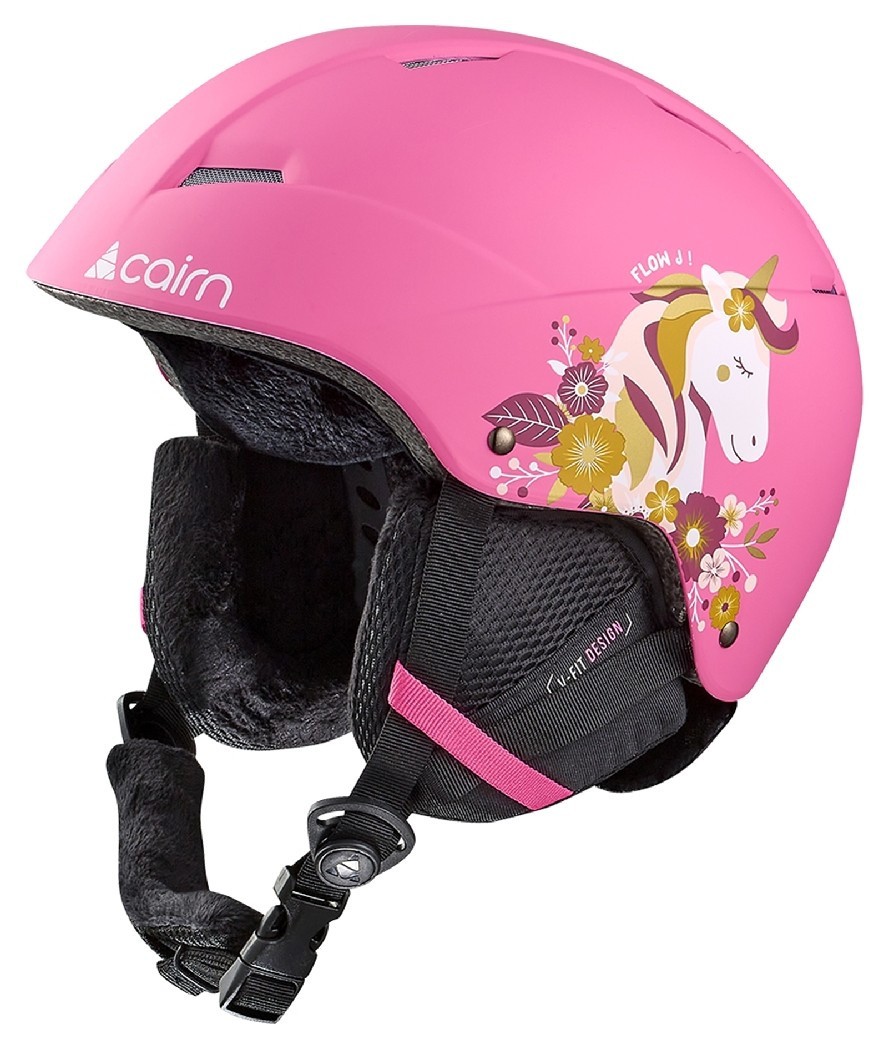 Cairn шолом Flow Jr mat pink-unicorn 46-48, 0605419-115-46-48