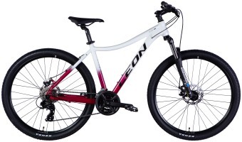 Велосипед AL 27,5" Leon XC LADY 105 DD CS рама-18" білий з малиновим 2025