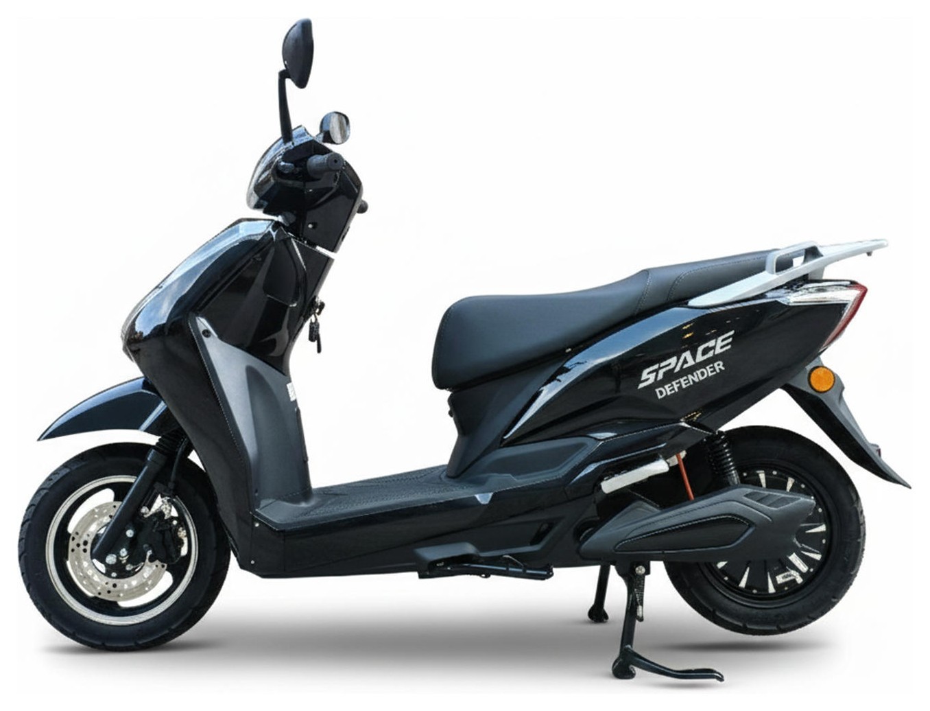 Електроскутер SPACE DEFENDER 72B 2500Вт 32А*г барабан/барабан літій-іонний чорний 2026, ESC-080