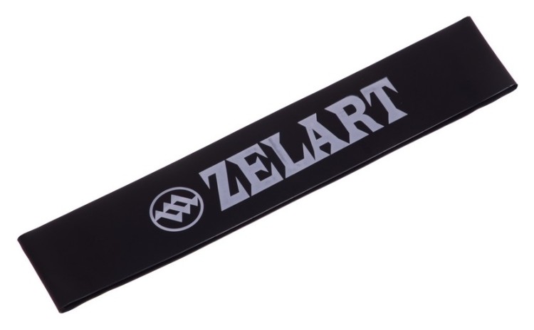 Стрічка опору LOOP BANDS Zelart FI-8228-6 (500x50,8x1,3мм, жорсткість XL), чорна, 5696541