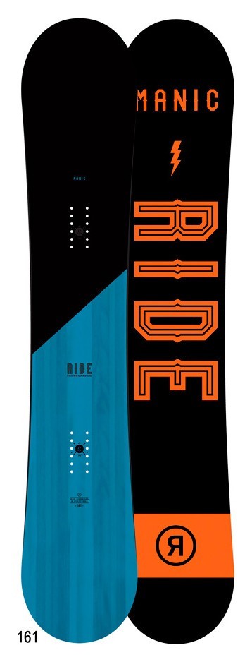 Сноуборд Ride Manic 158 Black/Blue/Orange (12A0022.1.1.), RCH_21619