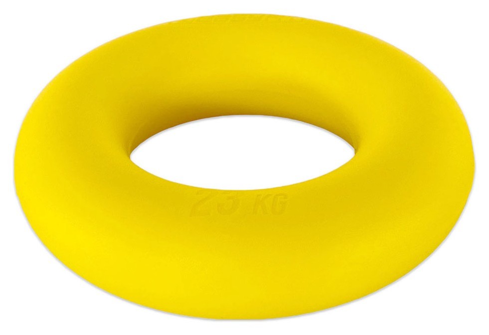 Эспандер кистевое кольцо EasyFit Ring 23 кг желтый, EFIT_EF-1904-50