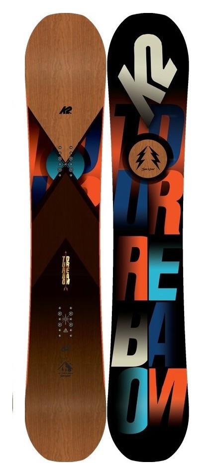 Сноуборд K2 TURBO DREAM 162 Brown/multicolor (11B0010), RCH_20435