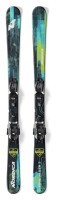 Ліжі гірські комплект для підлітків Nordica SOUL RIDER J+J7.0 FDT 148см Black/turquoise/green (0A0334MG) WRH