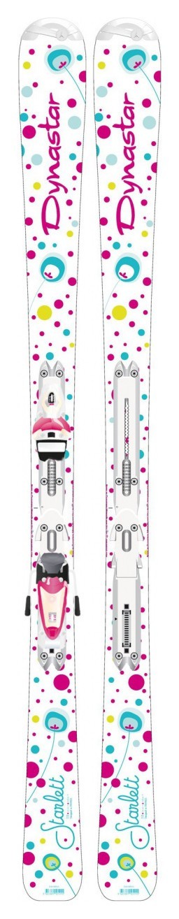Ліжі гірські (комплект) для підлітків Dynastar STARLETT XPRESS+XPRESS KID 100см White (DACJY05+FC1K059), RCH_12586