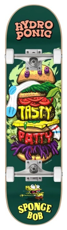 Hydroponic скейтборд X Spongebob Burger Complete 8.25", FRD.048164