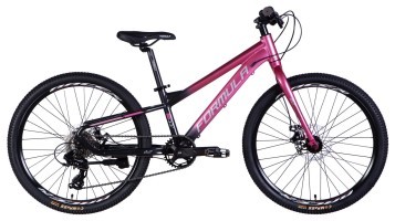 Велосипед AL 24" Formula F-1 DD CS рама-11" рожево-чорний 2025