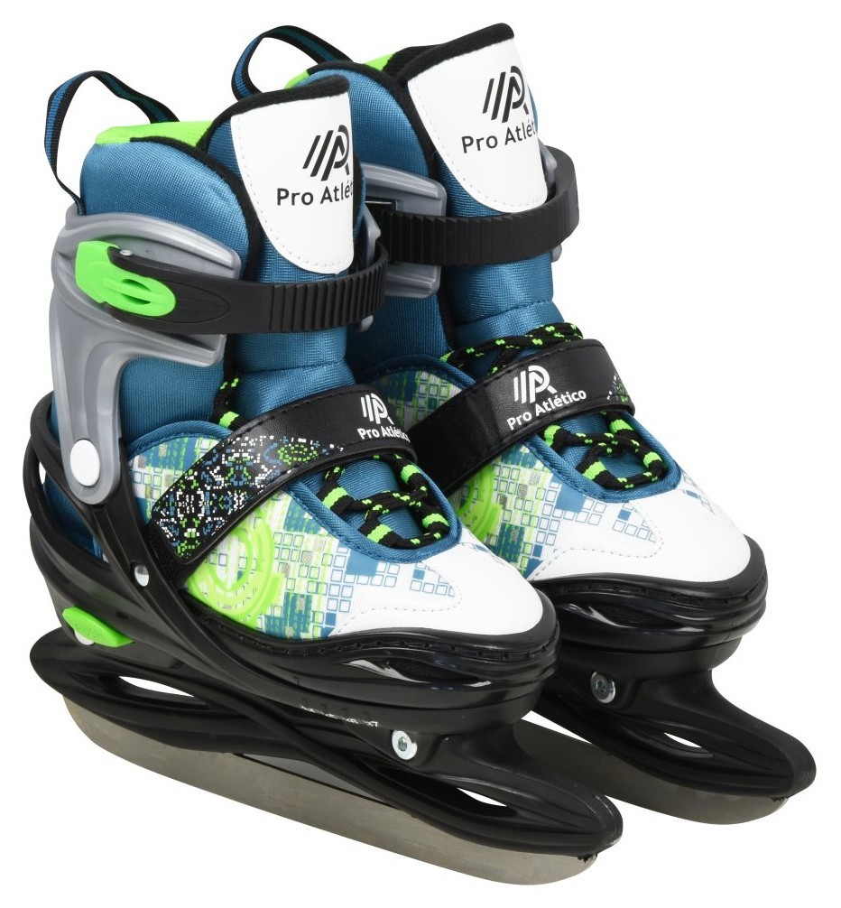 Льодові коньки Pro Atletico M (34-37) green (1 шт.), MRTN_3879