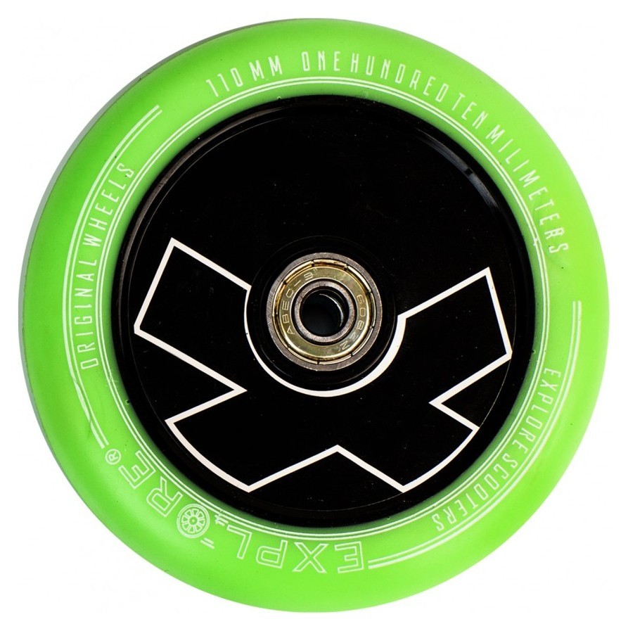 Колесо для трюковых самокатов SCOOTER WHEEL 110 Green, EXP_5810