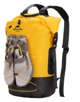 Рюкзак водонепроникний Naturehike NH21FSB04, 20л, жовтий