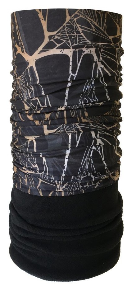 Бандана-бафф багатофункціональна Level SPIDERWEB One size Black/brown (LSMS21U4M), RCH_18170