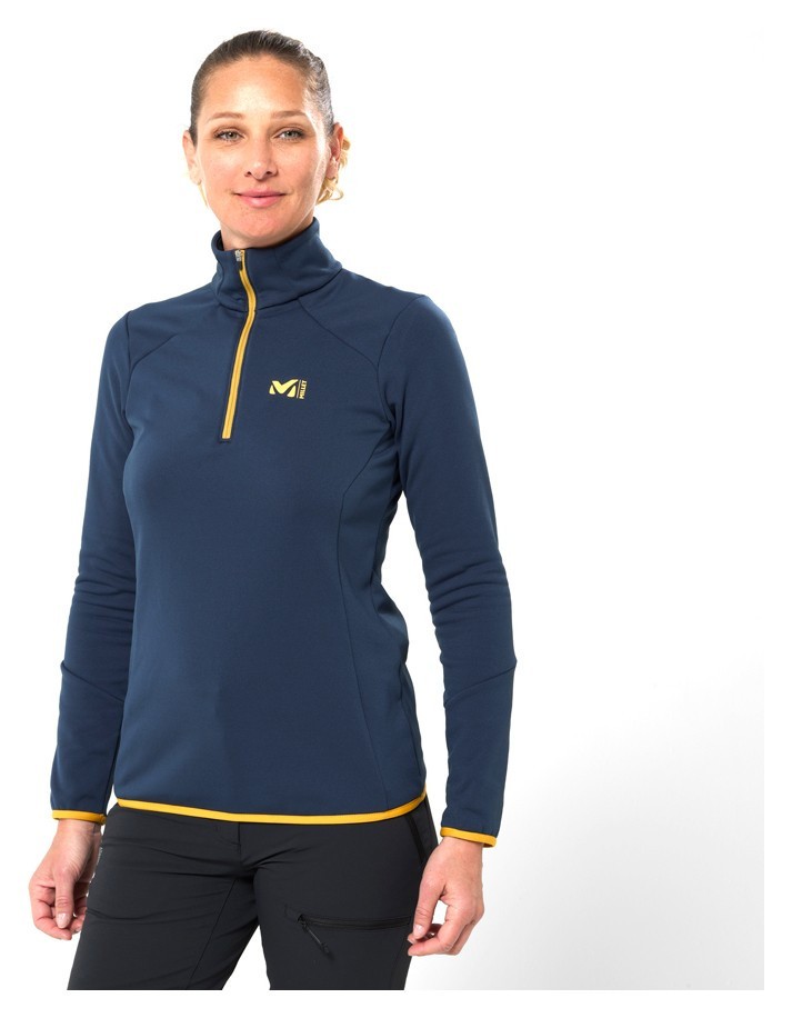 Кофта жіноча флісова Millet SENECA TECNO II PO W S Saphir 7317 (MIV9177-WRH), RCH_17564