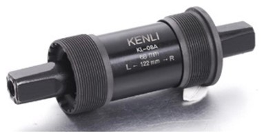 Картридж каретки 113мм  x 68 мм під квадрат KENLI KL-08A чорний