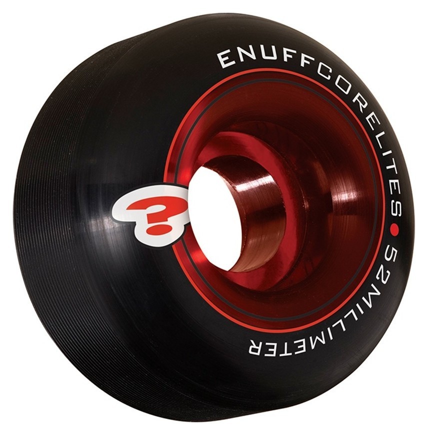 Enuff колеса Corelites 52 mm black-red, ENU525-BR
