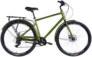 Велосипед ST 28" Dorozhnik COMFORT MALE DD FR рама-20" болотно-зелений 2025
