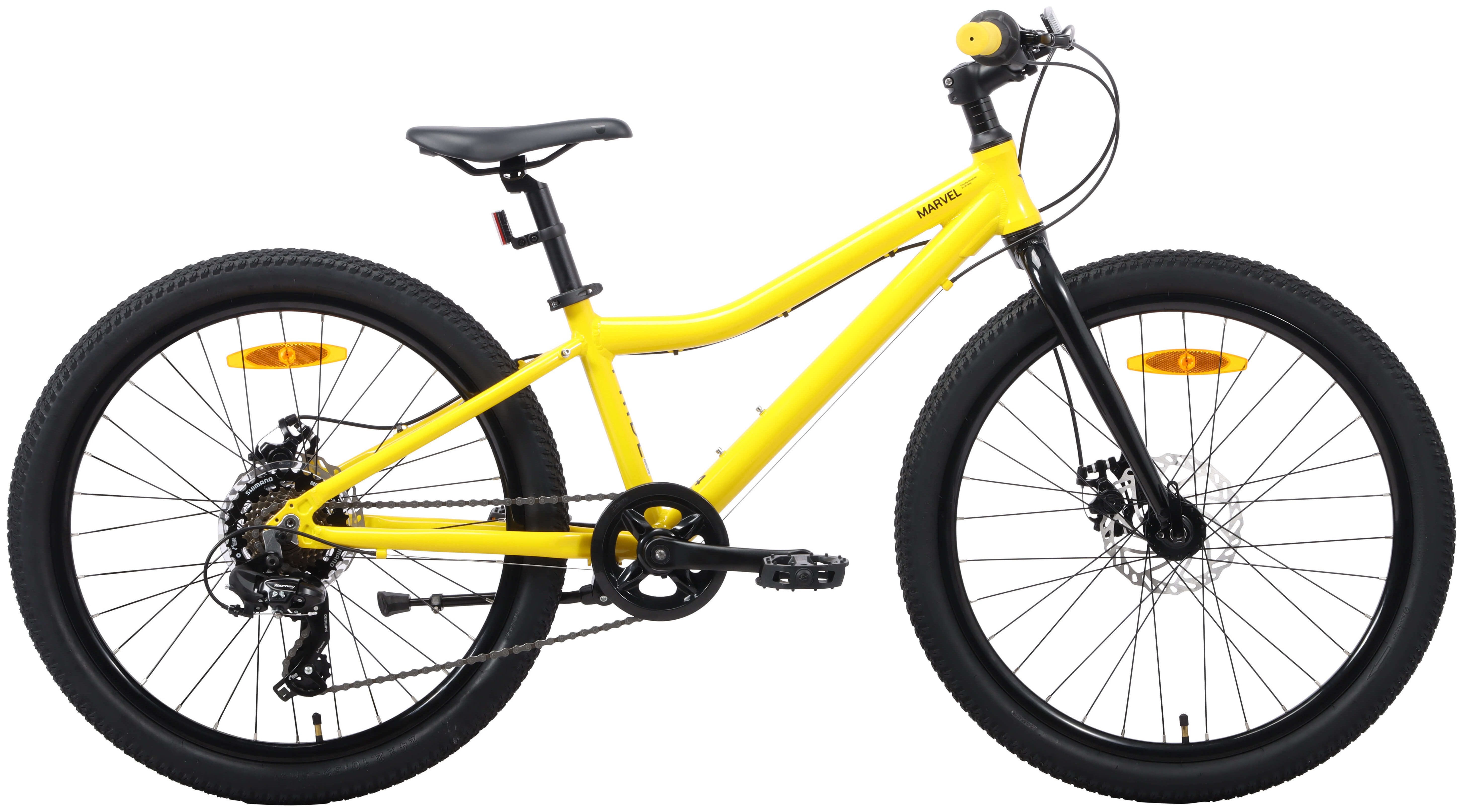 Велосипед 24" Pride MARVEL 4.1 2026 жовтий, SKE-20-80