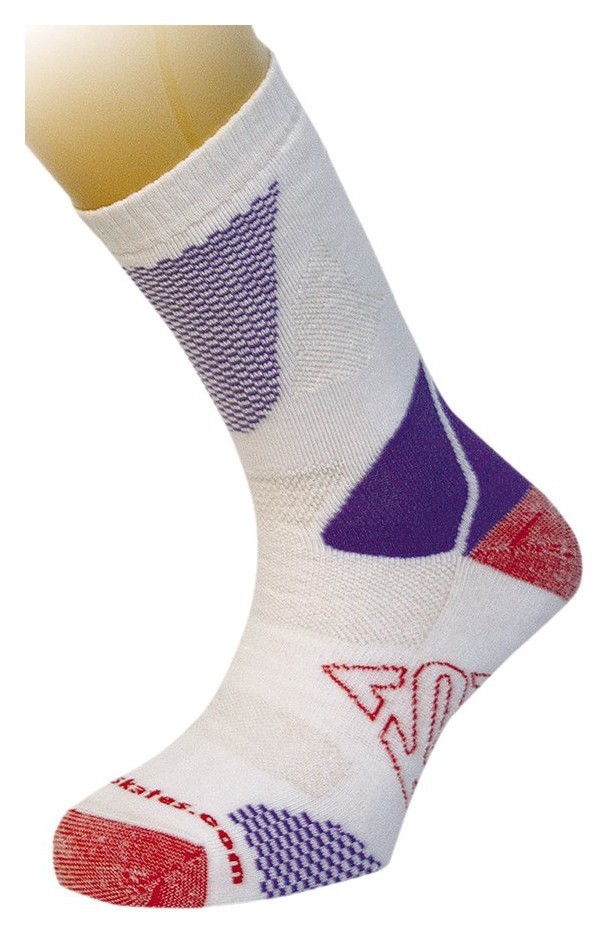 Носки для туризма женские K2 SKATE FITNESS L White/lilac (9387), RCH_19286