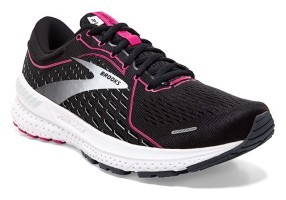 Кросівки жіночі Brooks ADRENALINE GTS 21 W 38 (7.0US) 054 Black/raspberrysorbet/ebony (1203291B054)