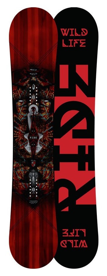 Сноуборд Ride Wild Life 161 Black/Red (1250018), RCH_21610