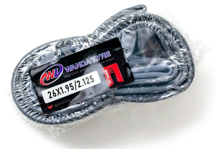 Камера 26x1.95/2.125 a/v 48мм WANDA, TUB-044