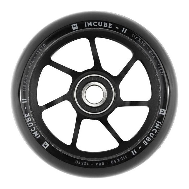 Колесо Ethic Incube V2 Pro 12 STD 115mm Black, 9409011