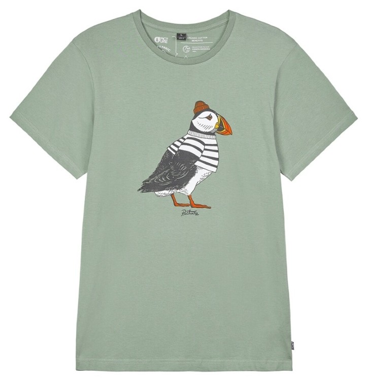 Picture Organic футболка Pockhan green spray XXL, MTS1017A-XXL