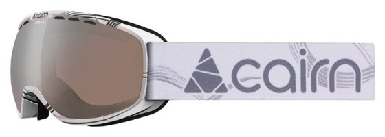 Маска Cairn Omega SPX3 white-silver curve