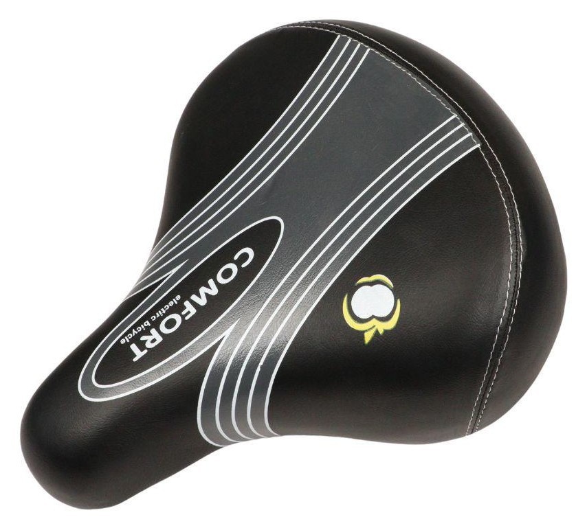 Сідло з замком 270*230 мм AZ-018 чорний, SAD-691