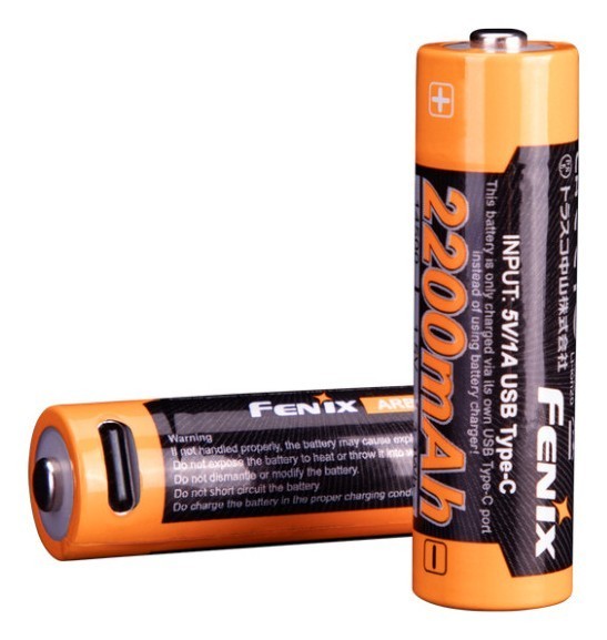 Аккумулятор 14500 Fenix ARB-L14-2200U Type-C, FNR_ARB-L14-2200U