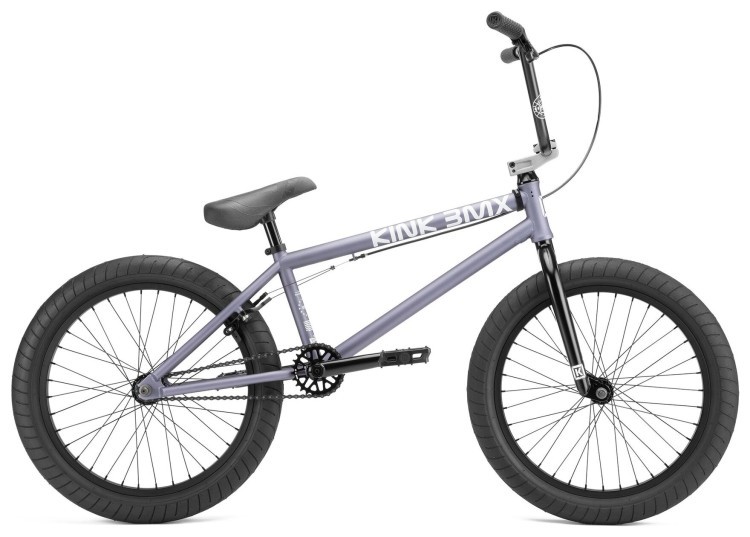 Велосипед KINK BMX LAUNCH 20" 2022 Matte Storm Grey, 1231271
