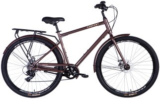 Велосипед ST 28" Dorozhnik COMFORT MALE DD FR рама-20" коричневий 2025