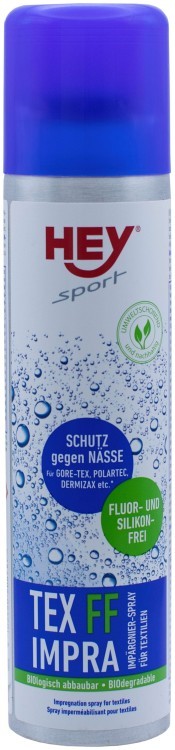 Просочення мембранних тканин HeySport Tex FF Impra-Spray 200 ml (20679000), 20679000