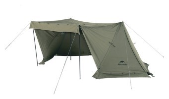 Тент Naturehike NH21YW157, темно-зелений