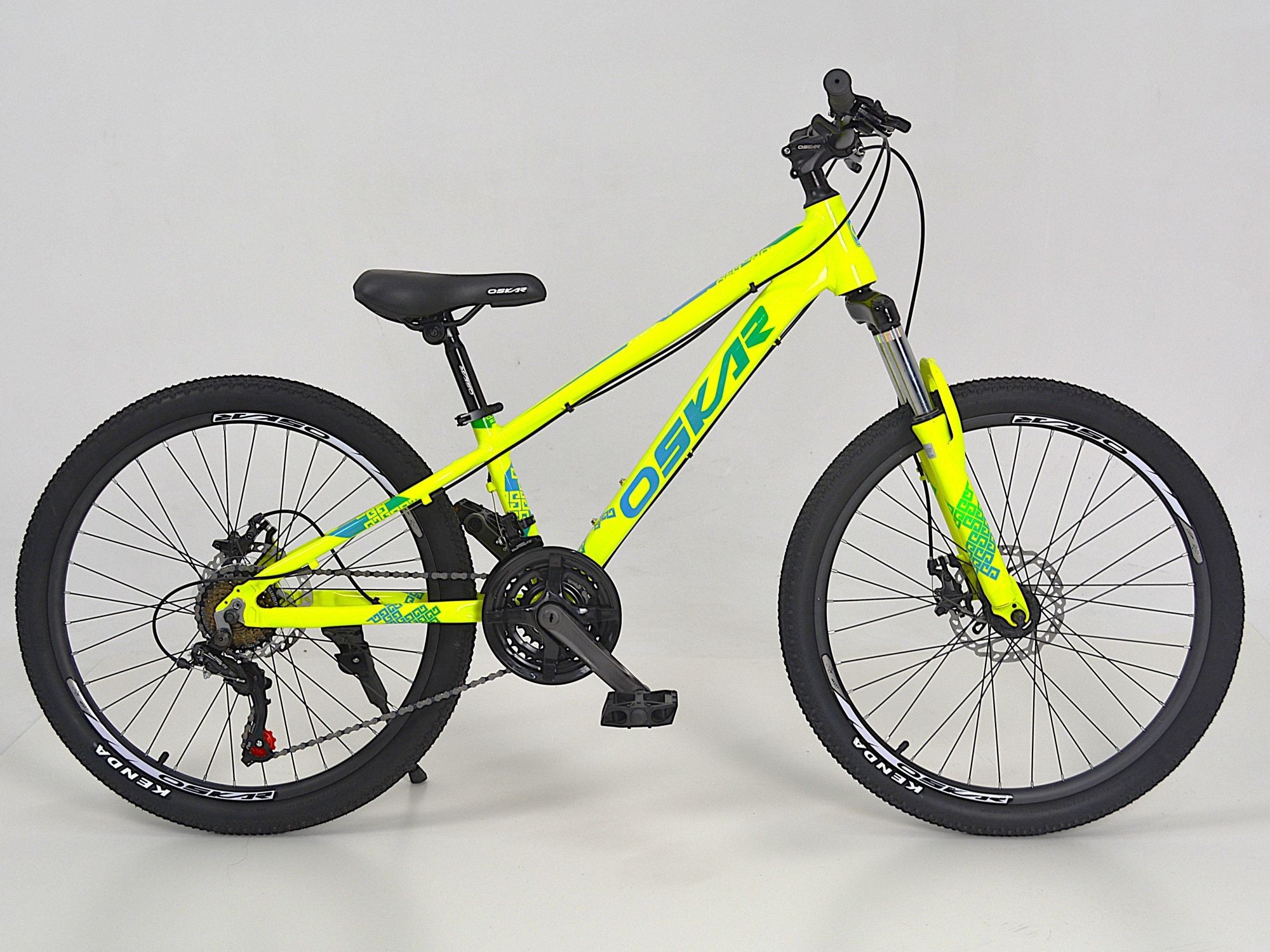 Велосипед Oskar 24"Cyber жовтий неон 2026, OSK_3519900005