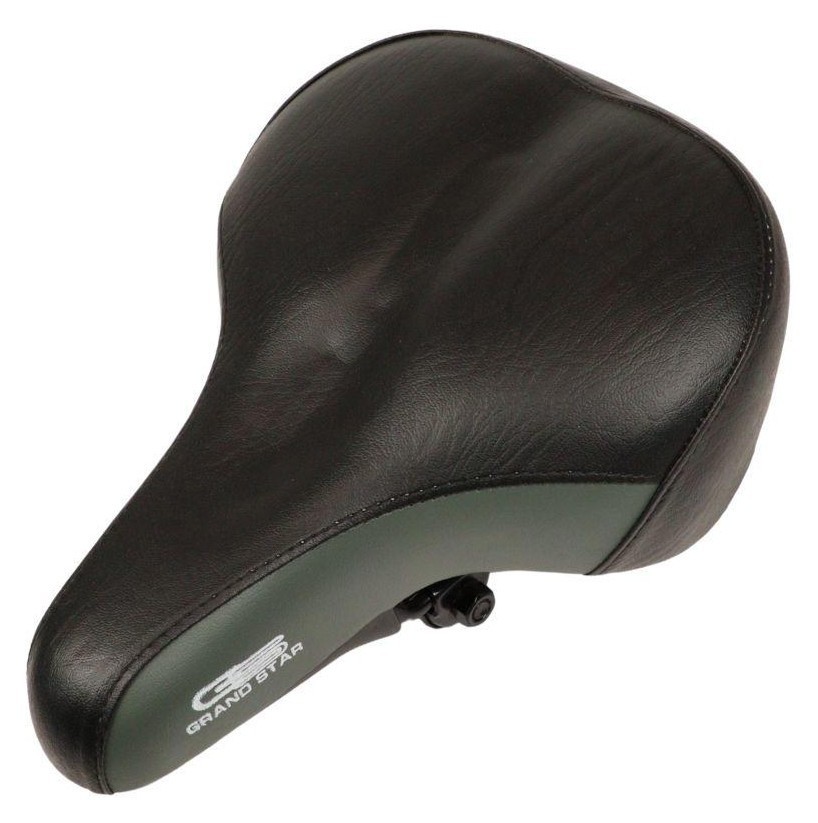 Сідло з замком 270*185  мм AZ-302N чорний, SAD-692