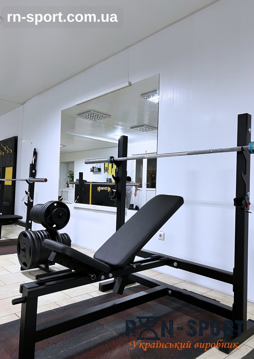 Магазин для жима, универсальный «Стандарт Олимпийский», RNS_ПС-5-ЛАВОЧКА-ДЛЯ-ЖИМА-ОЛИ