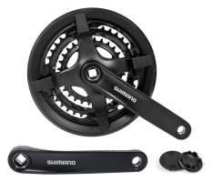 Шатун L170мм 28-38-48Т SHIMANO FC-TY301 під квадрат