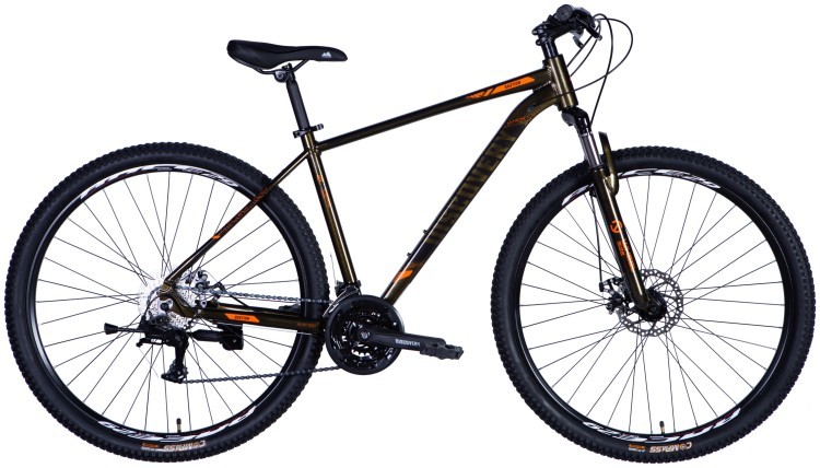 Велосипед AL 29" Discovery BASTION DD CS рама-19" коричневий 2025, OPS-DIS-29-203