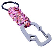 Munkees 6462 брелок Multi-Function Paracord pink