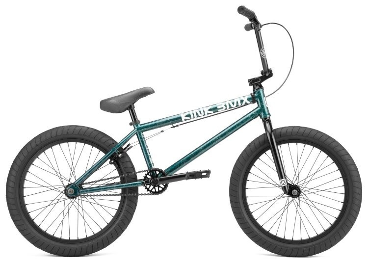 Велосипед KINK BMX LAUNCH 20" 2022 Gloss Galaxy Green, 3819621