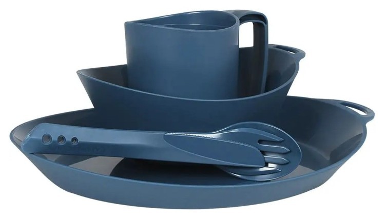 Набір Lifeventure Ellipse Camping Tableware Set Navy, 75803