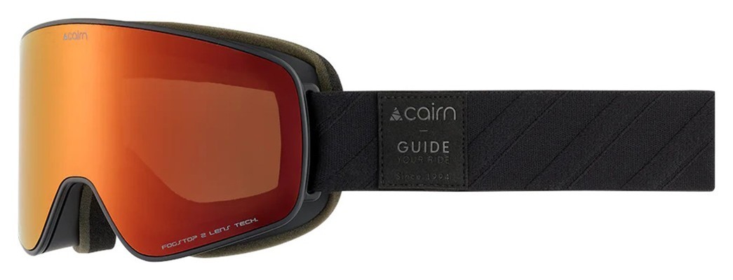 Cairn маска Magnitude CLX3 mat black-orange, 0580871-8102