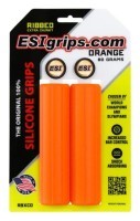 Гріпси ESI Ribbed Extra Chunky Orange Silicone Bicycle Grips