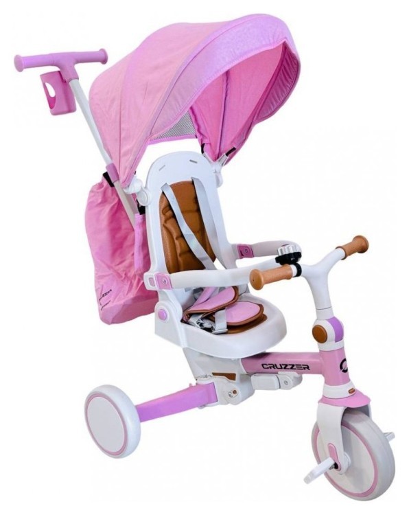 Биговел Tri-cycle 6in1 Cruiser Milano 002 pink (Розовый), MRTN_4094