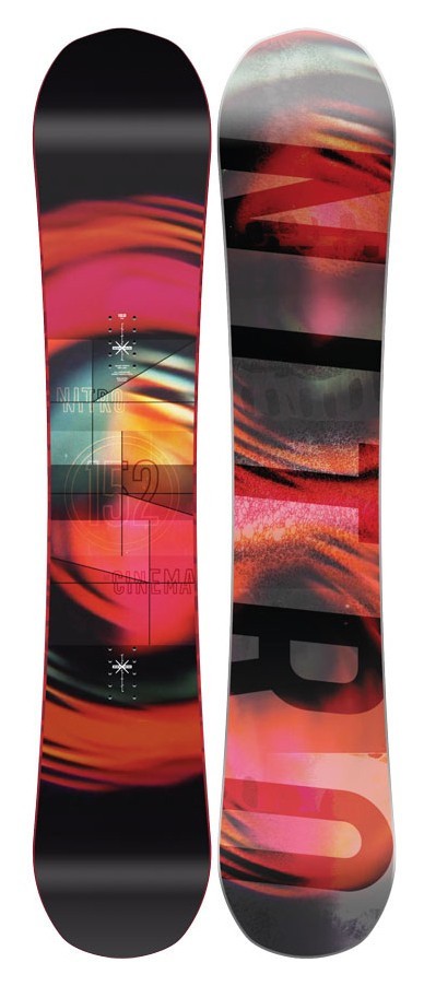 Сноуборд Nitro Cinema 152 Black Red (830548) O, RCH_20045