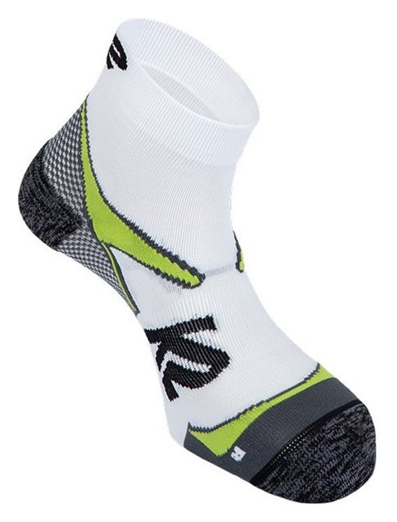 Носки для туризму K2 ACTIVE TECH MID SOCK 2 PAIRS 35-38 White/green (11767), RCH_19202